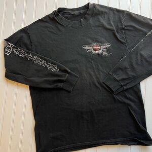 Vintage 90s Harley Davidson 95th Anniversary Long Sleeve T-Shirt